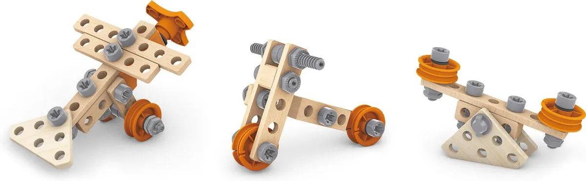 Hape Erfinder Starter Set E3031 - 42-delig - Veelkleurig