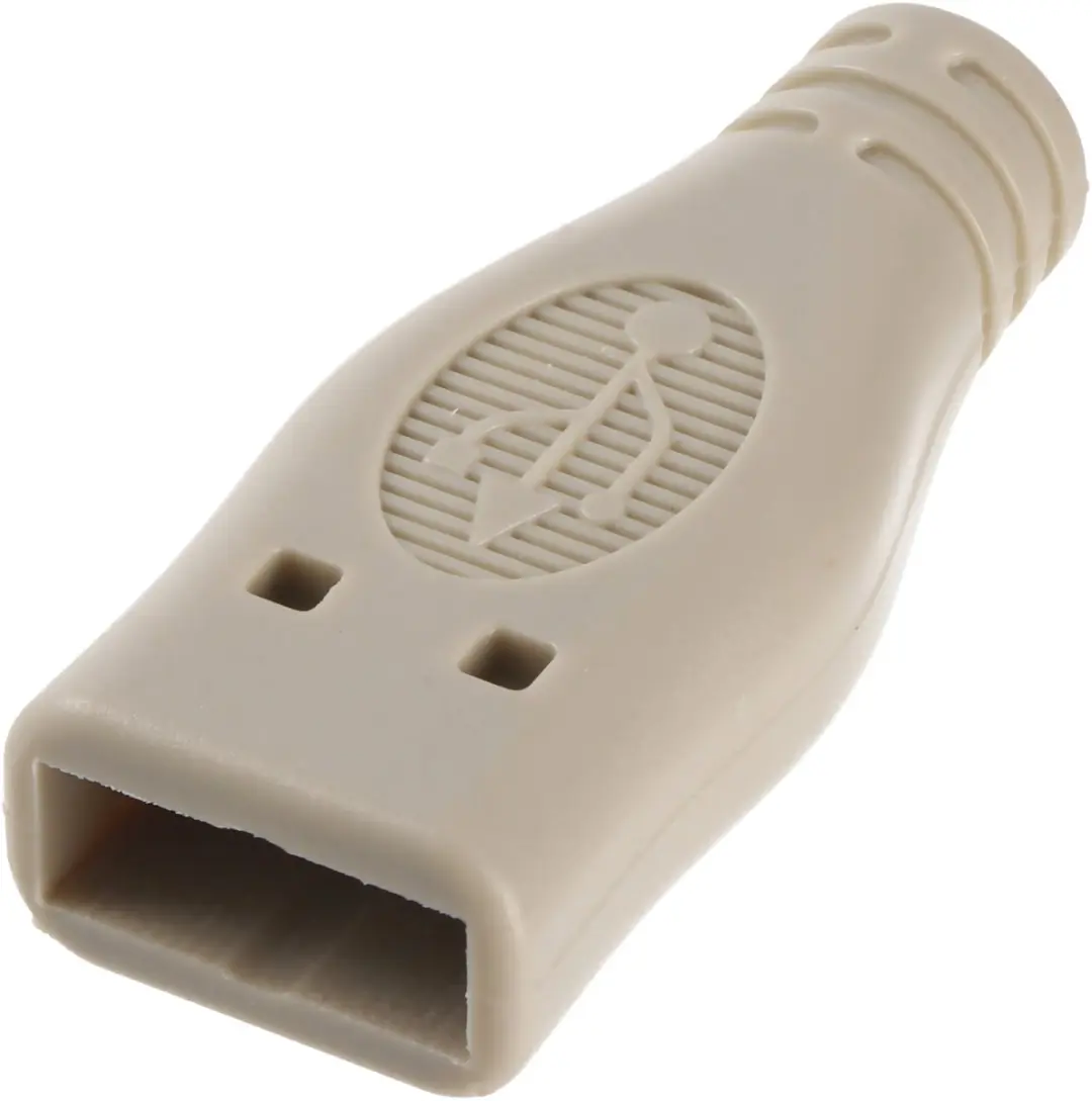 Goobay USB-A Soldeerconnector - Grijs