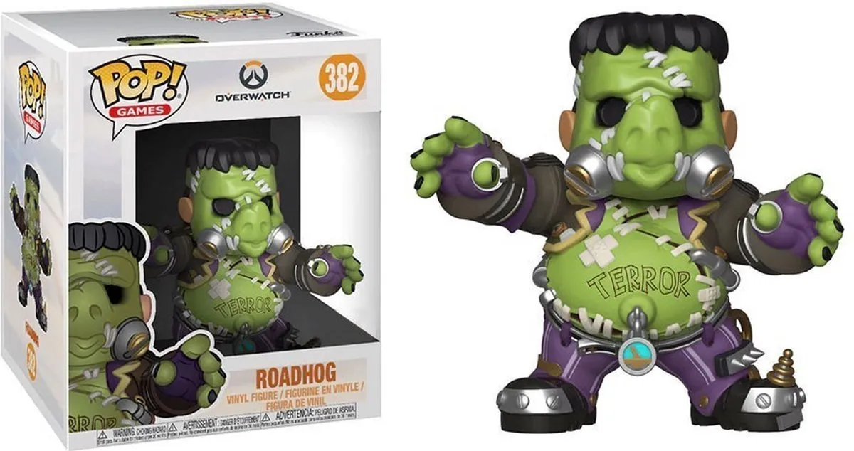 Funko Pop! Games Overwatch Roadhog Oversized - 33214 - Multi
