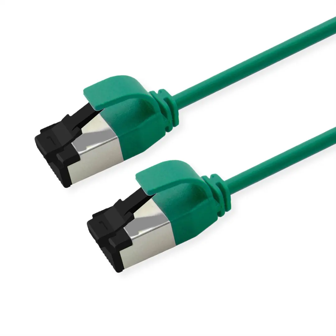 Roline U/FTP Patchkabel Cat.8 Klasse I - 1m - Groen