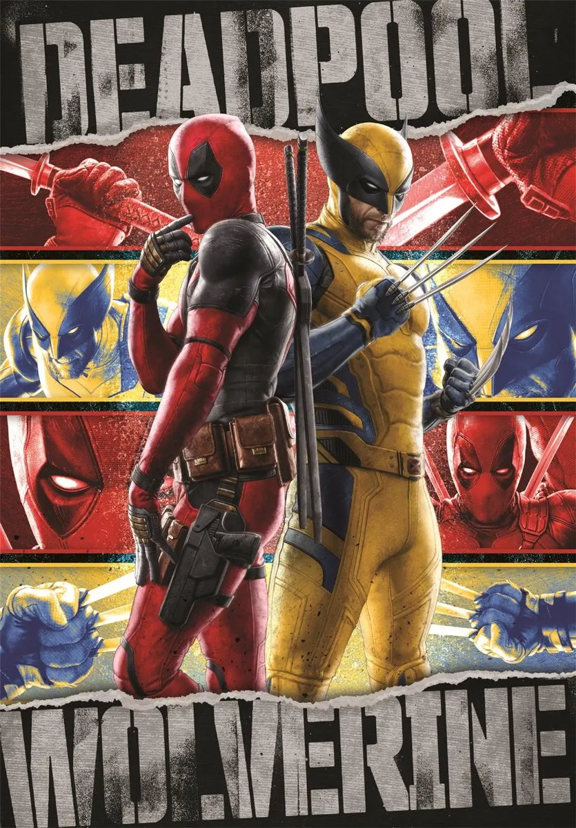 Clementoni Marvel Deadpool Puzzel 1000 Stukjes - Multikleur