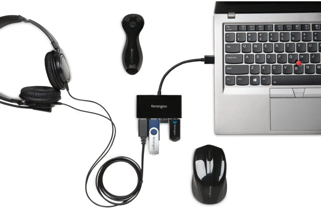 Kensington UH4000 USB 3.0 4-Poorts Hub - 5 Stuks
