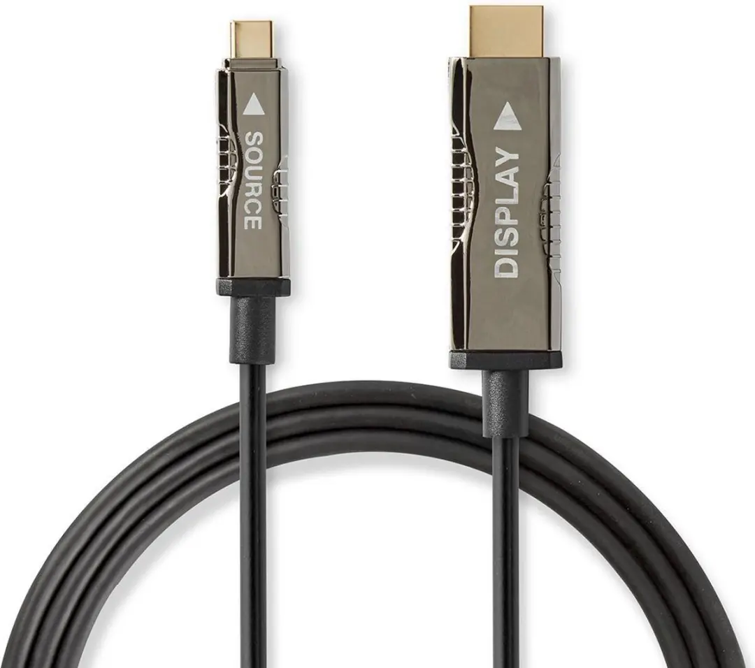 Nedis CCBG6410BK300 Actieve USB-C naar HDMI Kabel 18Gbps 30m