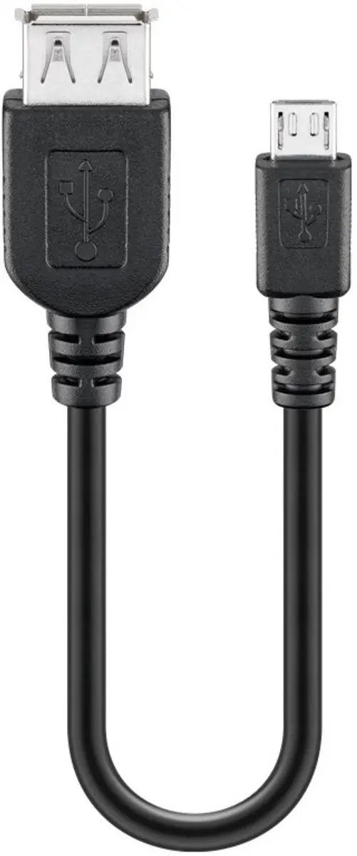 Goobay USB Micro-B naar USB-A Adapter 2.0