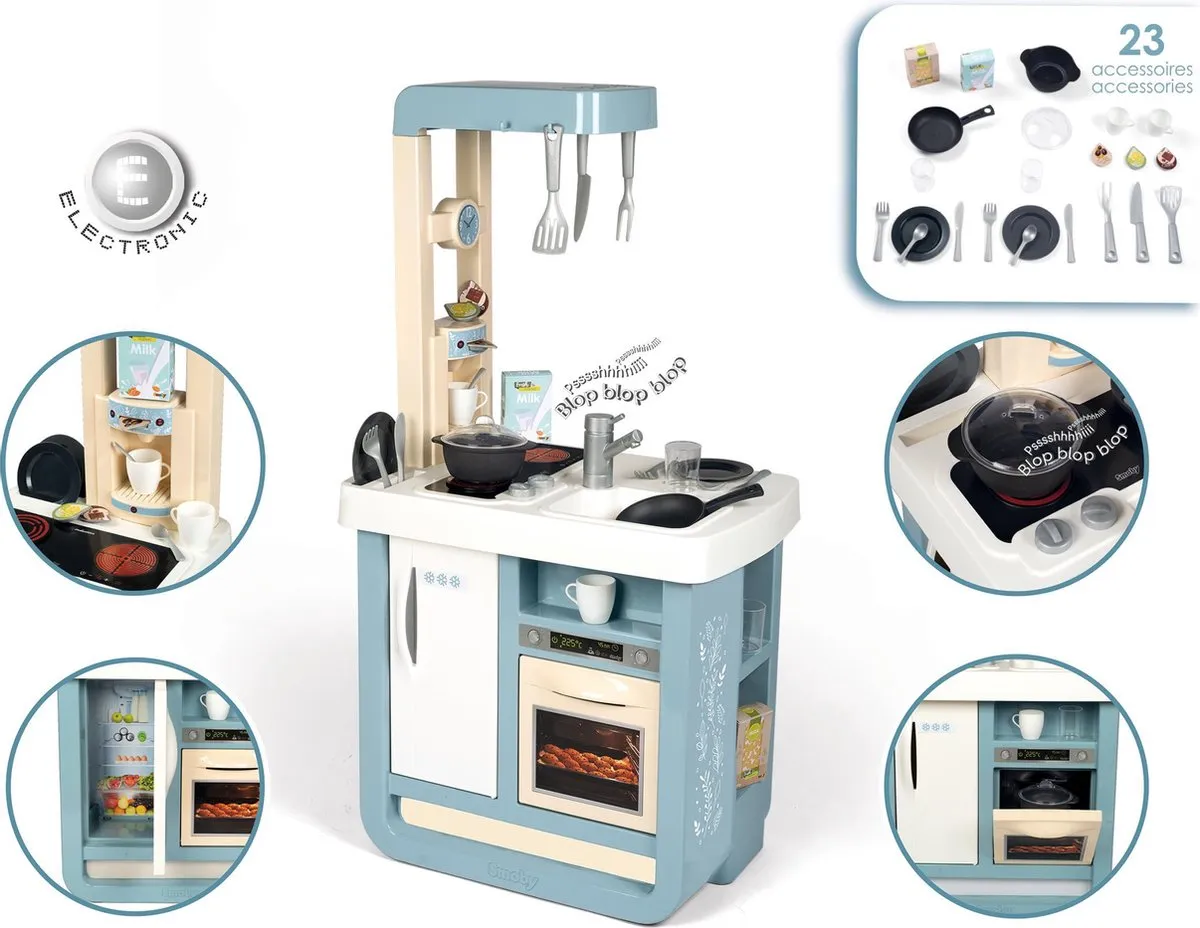 Smoby Bon Appétit Speelkeuken - Blauw
