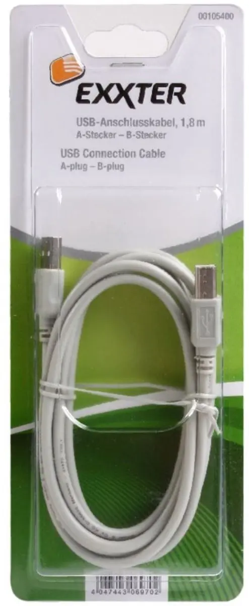 Exxter USB-aansluitkabel 1,8 m