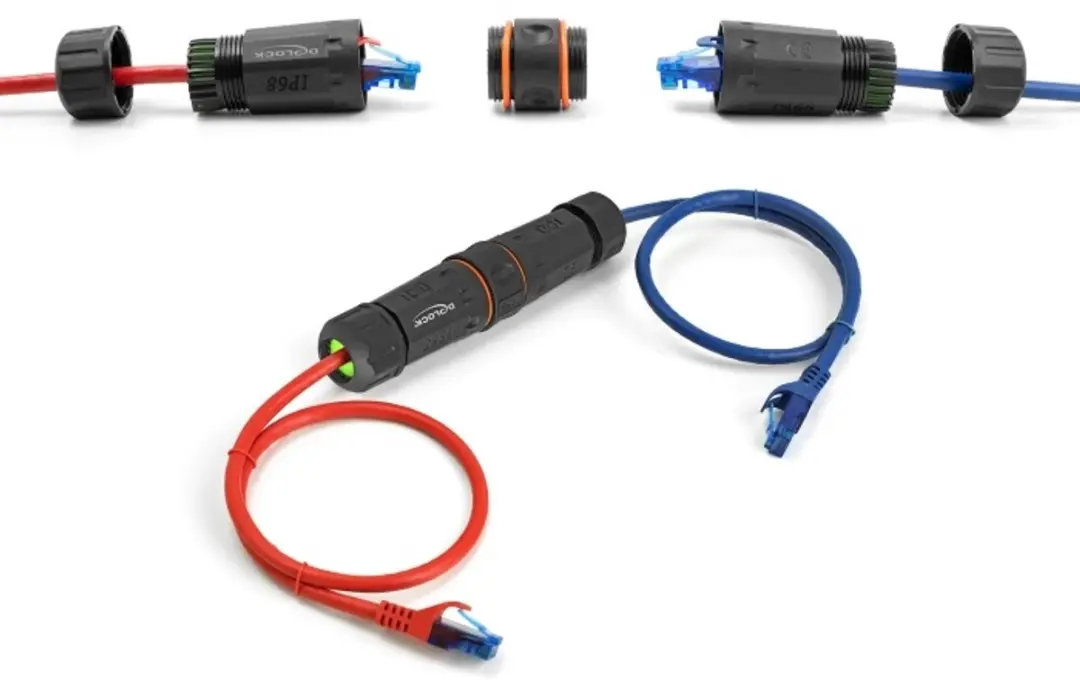 Delock RJ45 Cat.6A Kabelconnector M20