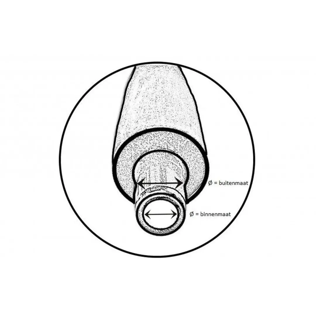 Goobay DC Koppelstuk 5,5mm x 2,1mm - 10 Stuks - Zwart