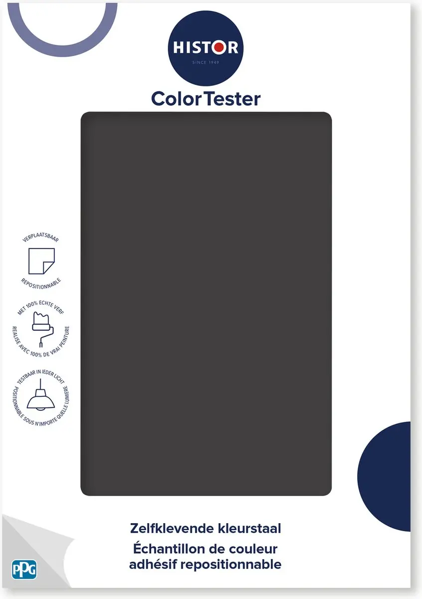 Histor Whitby Jet Kleurtester Mat 300g