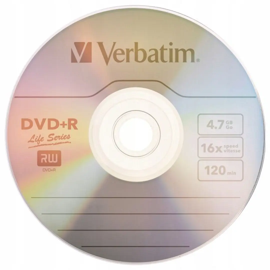 Verbatim 43550 DVD+R Matt Silver - 50 Stuks / Spindel