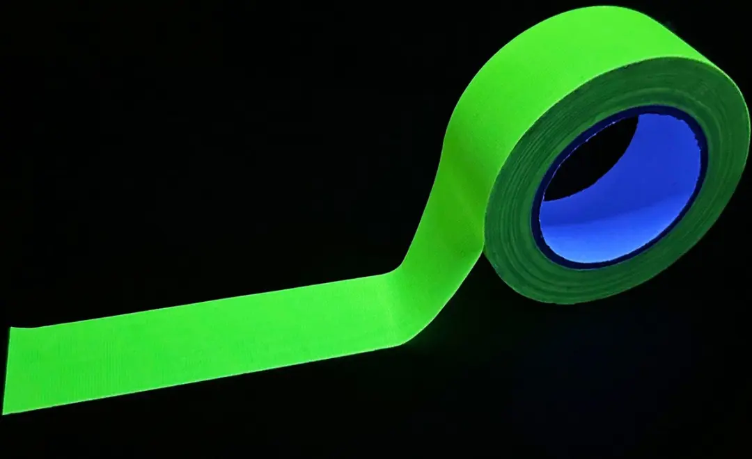 Kortpack Duct-Tape 50mm x 25m Fluor Geel - 1 Rol