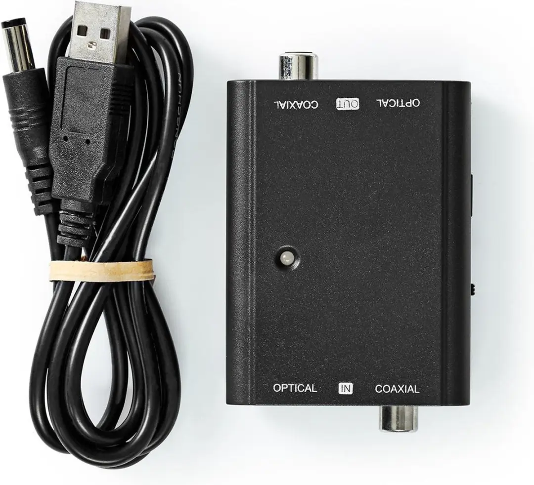 Nedis ACON2507BK Digitale Audioconverter - Zwart