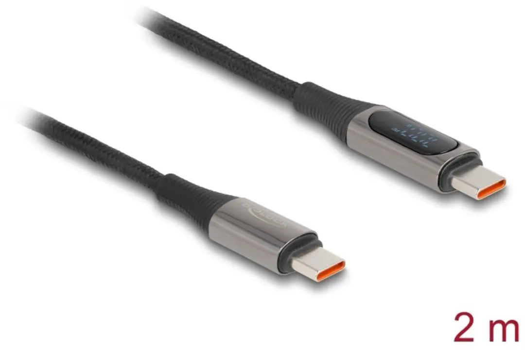 Delock USB-C naar USB-C Kabel 100W PD 3.0