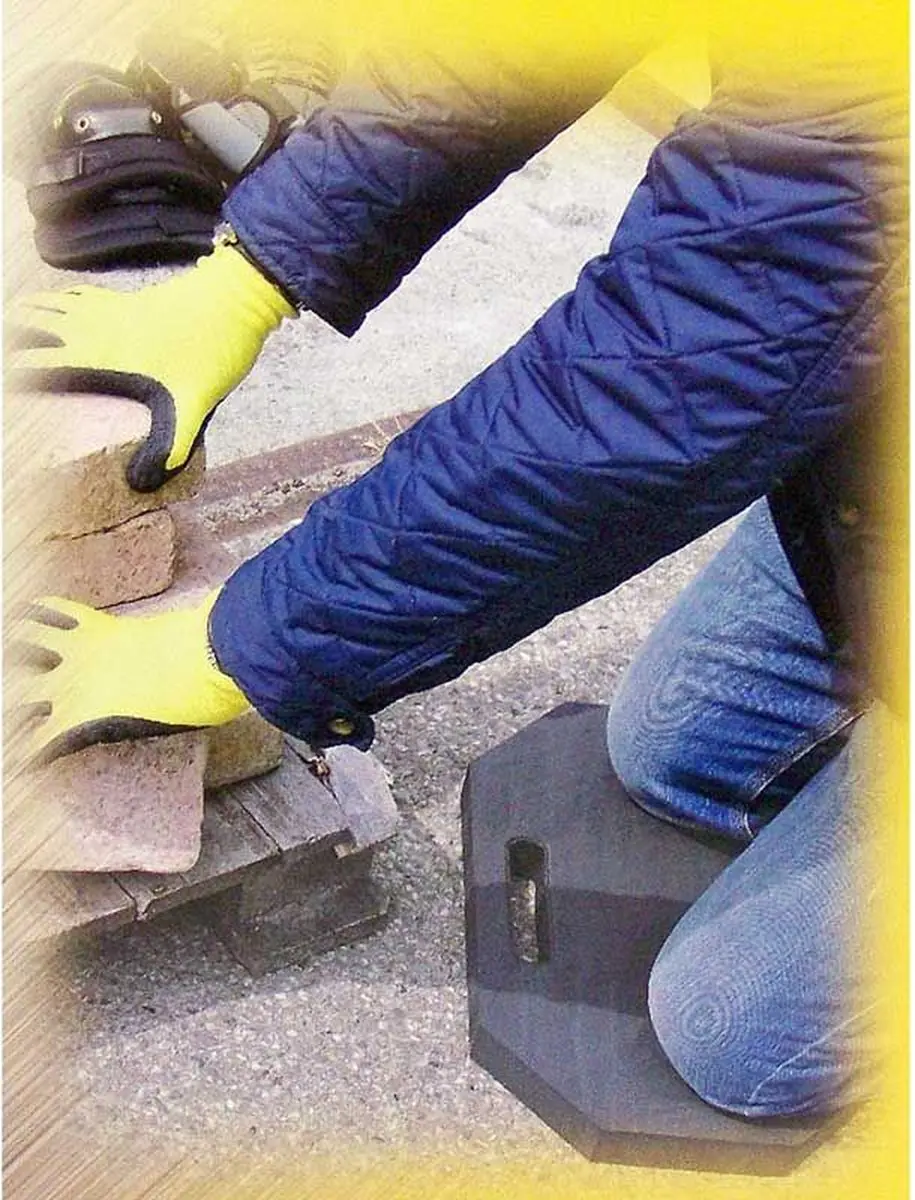 Toolpack Kniekussen Garnet Grijs 44x30x4cm