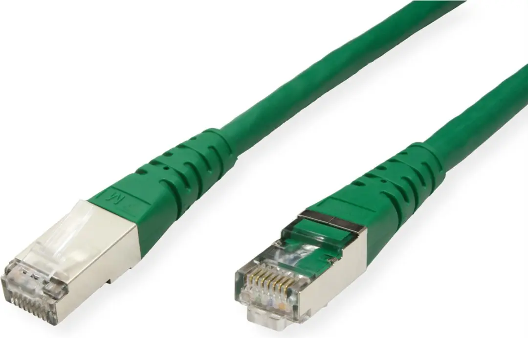Roline Patchkabel Cat.6 S/FTP Groene 0,3m