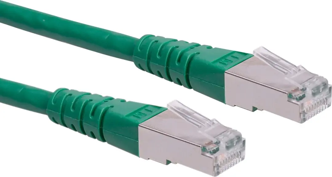 Roline Patchkabel Cat.6 S/FTP Groene 0,3m