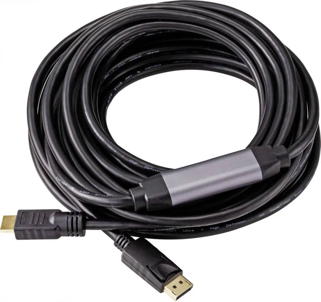 Renkforce RF-4581872 DisplayPort naar HDMI Adapterkabel - 15m - Zwart