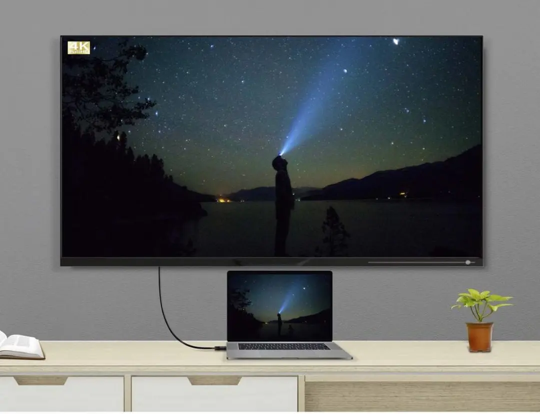 Renkforce RF-4581872 DisplayPort naar HDMI Adapterkabel - 15m - Zwart