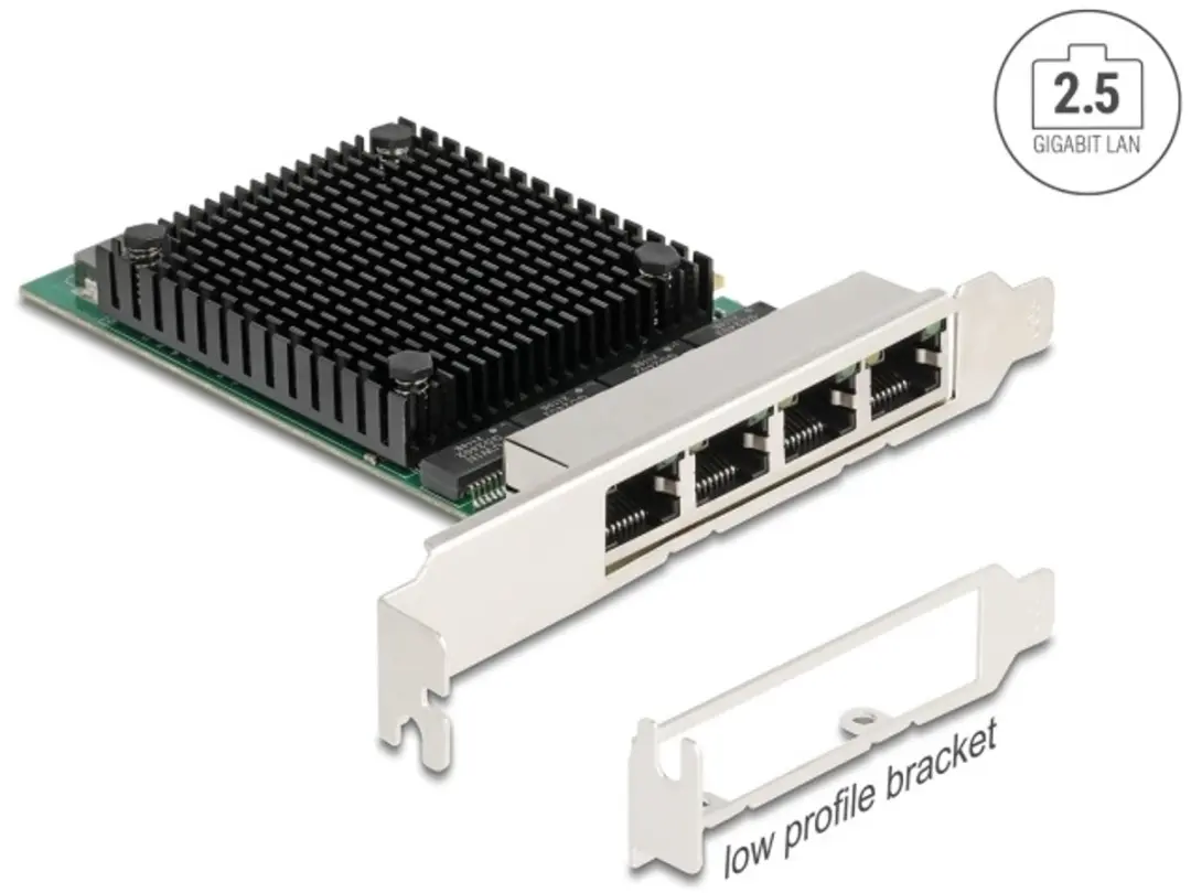 Delock PCIe 2.5Gbps Netwerkkaart RTL8125