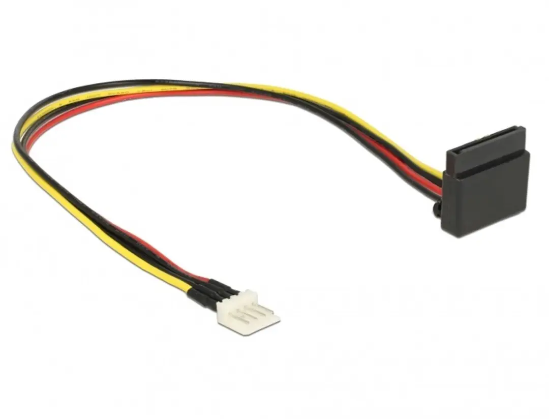 Delock Floppy SATA Haaks Voedingskabel 0,30m