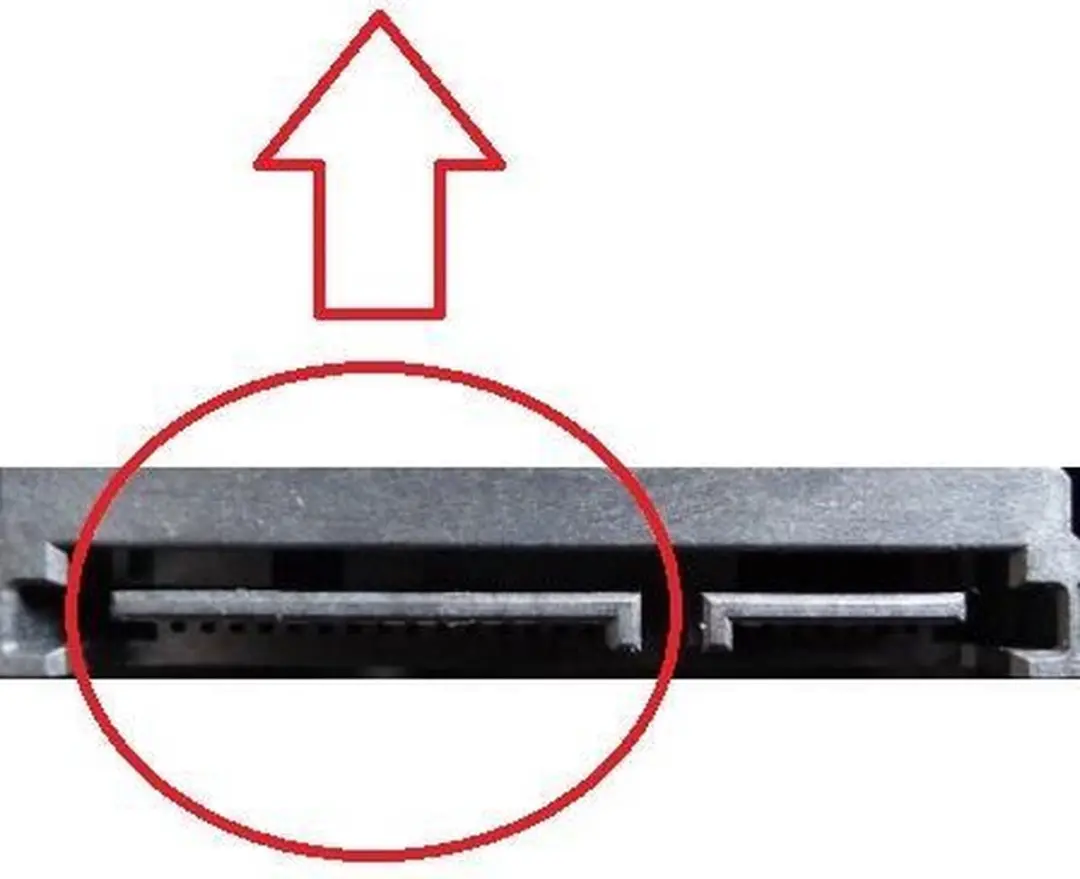 Delock Floppy SATA Haaks Voedingskabel 0,30m - Wit