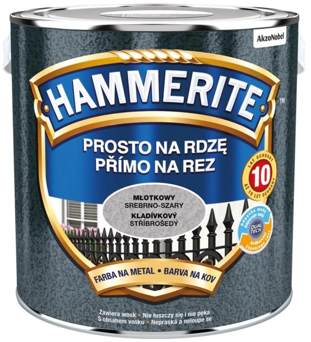 Hammerite Direct Op Roest Hamer 2,5L