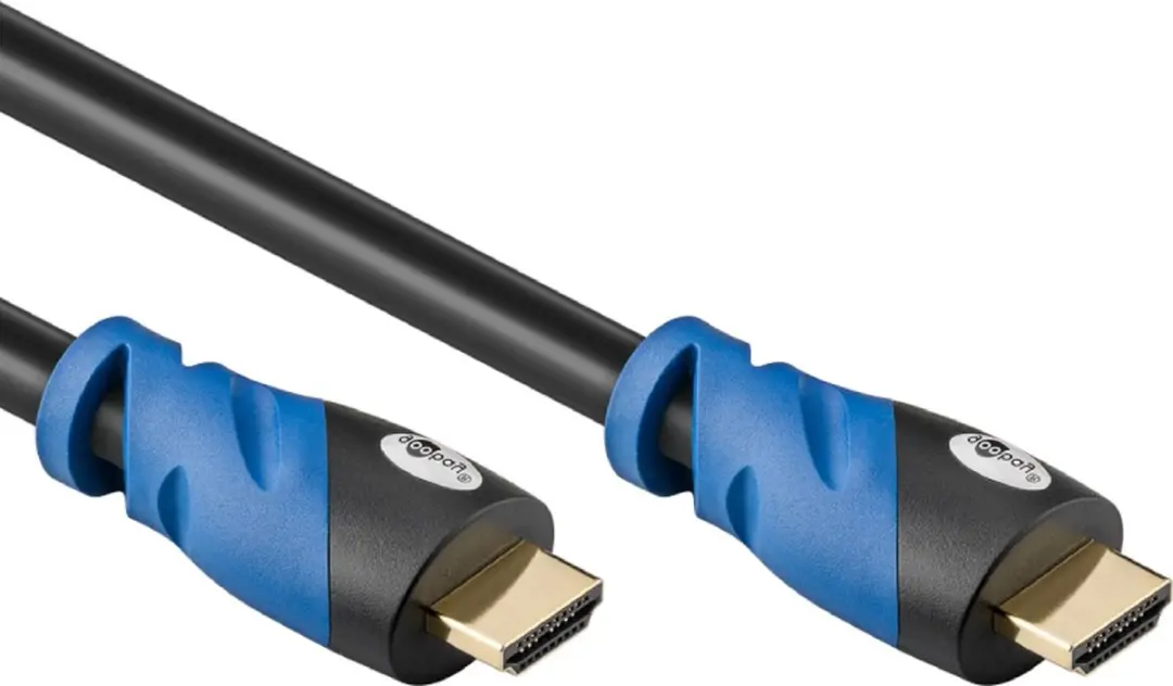 HDMI-kabel 5M Verguld met Ethernet - 10 Stuks