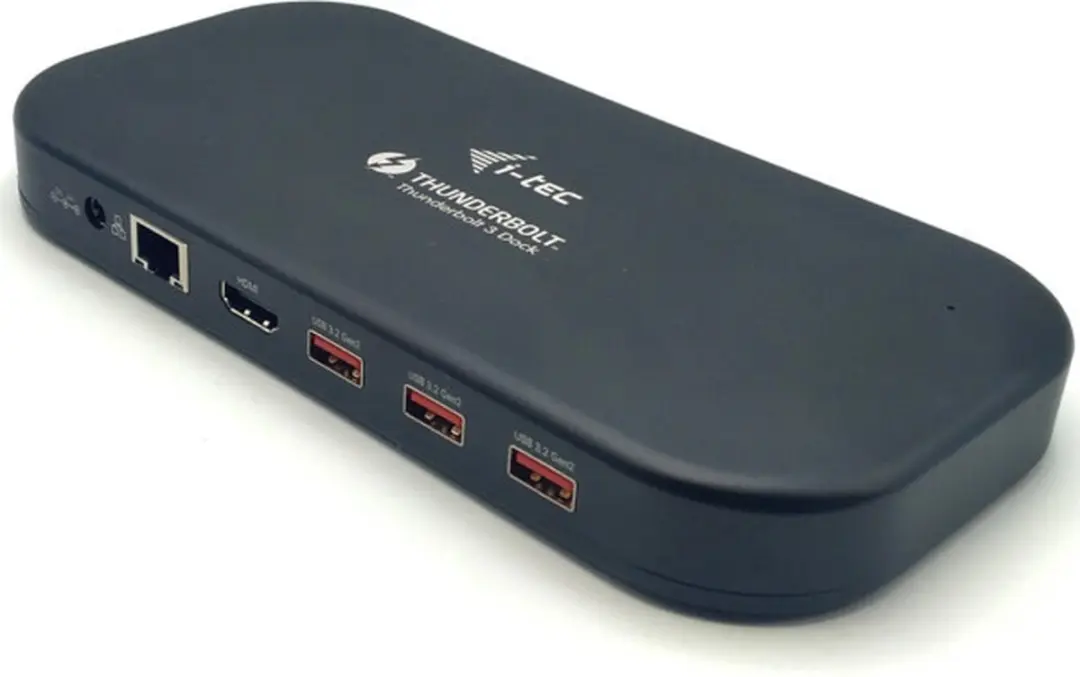 I-tec Thunderbolt 3 Dual 4K Docking Station TB3HDMIDOCKPD - 60W Power Delivery - Zwart - afbeelding 6 van 6