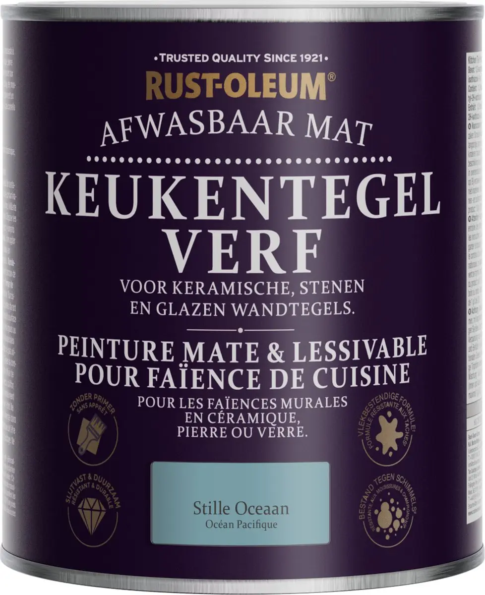 Rust-Oleum Blauwe Verf Stille Oceaan 750ml