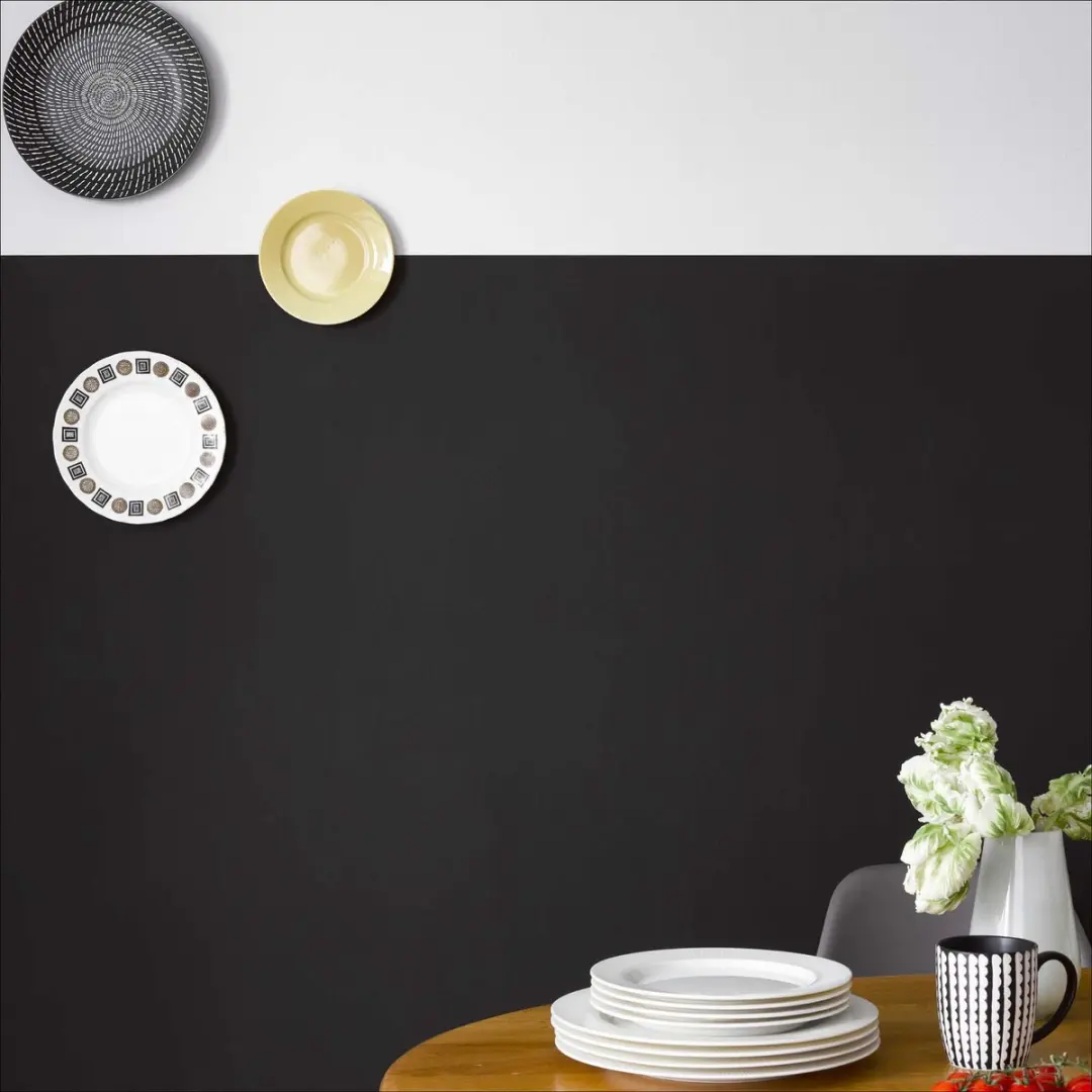 Rust-Oleum Zwart Chalky Finish Muurverf 2,5L - Natuurlijke Houtskool