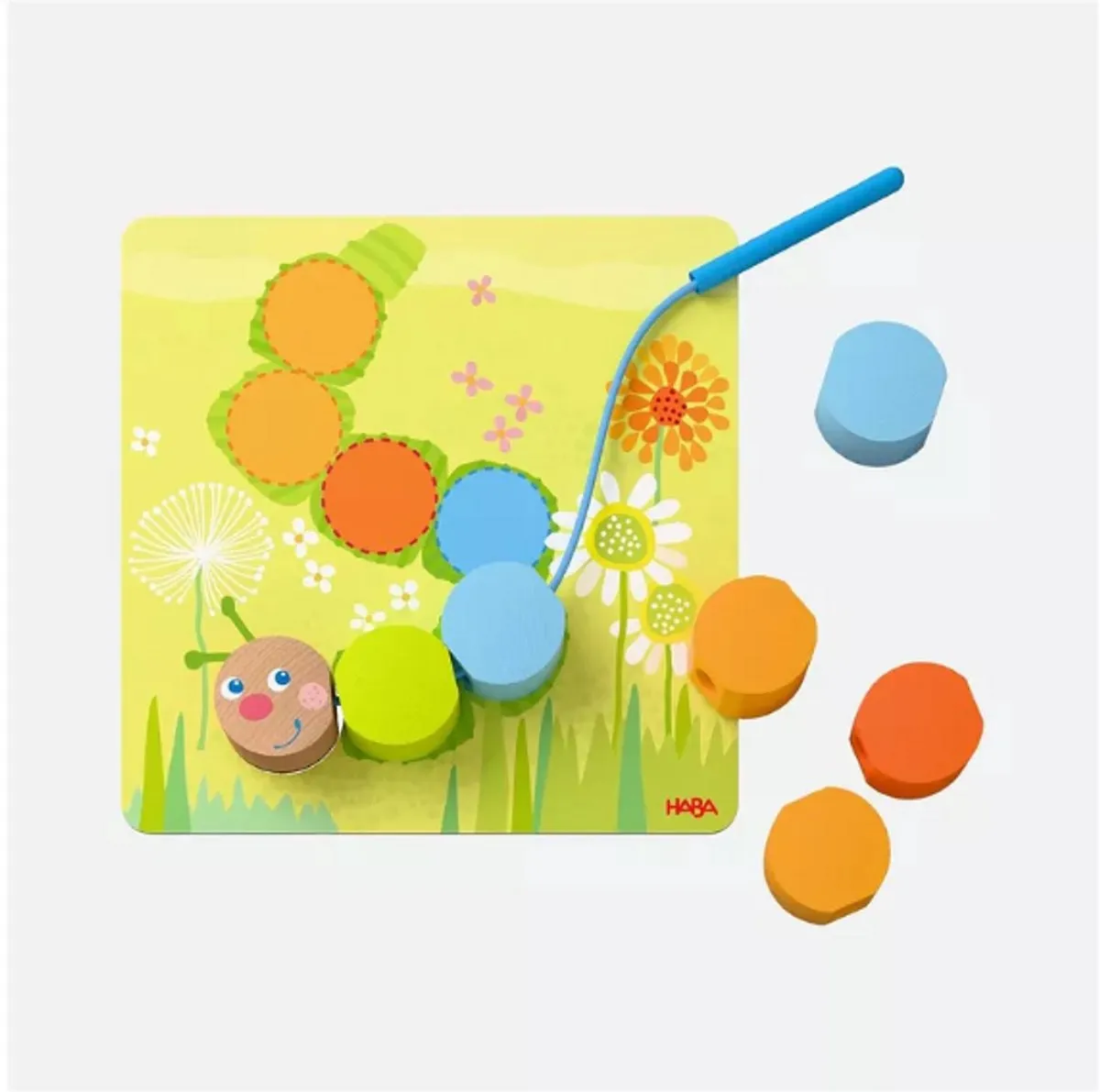 Haba Rijgspel Houten Dieren Multicolor