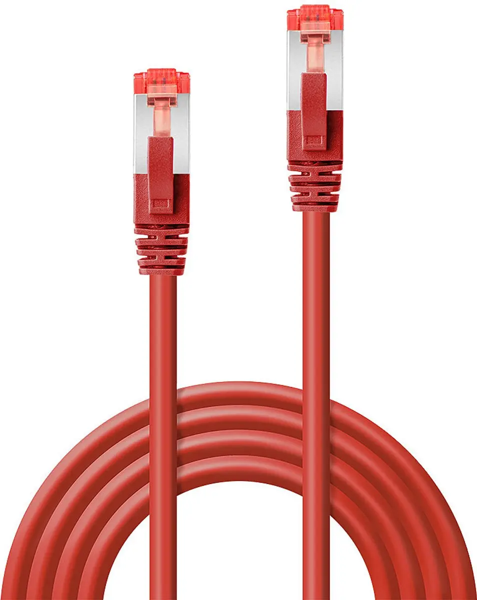 Lindy CAT 6 S/FTP Patchkabel 7.5m - Rood