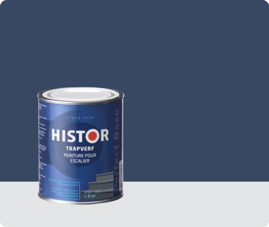 Histor Perfect Base Trapverf 0,75L - Grijs