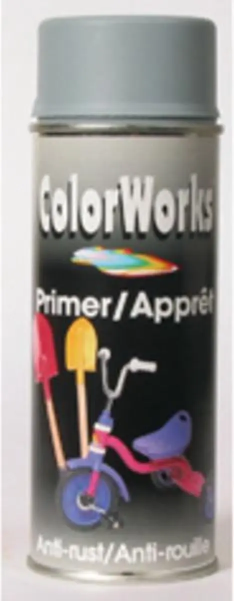 Motip Colorworks Primerspray 400ml - Grijs