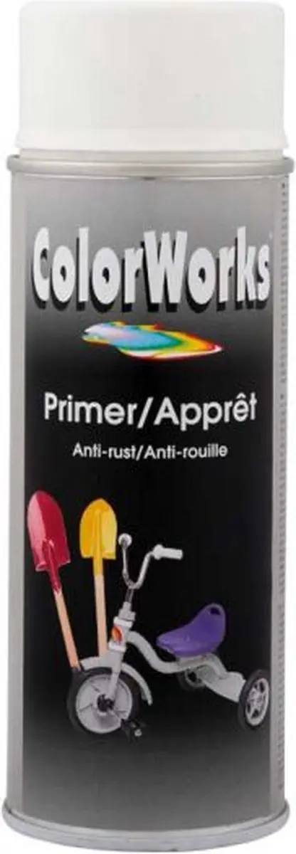 Motip Colorworks Primerspray 400ml - Grijs