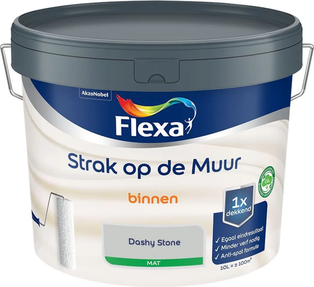 Flexa Strak op de Muur Binnen Mat Mengverf 10L