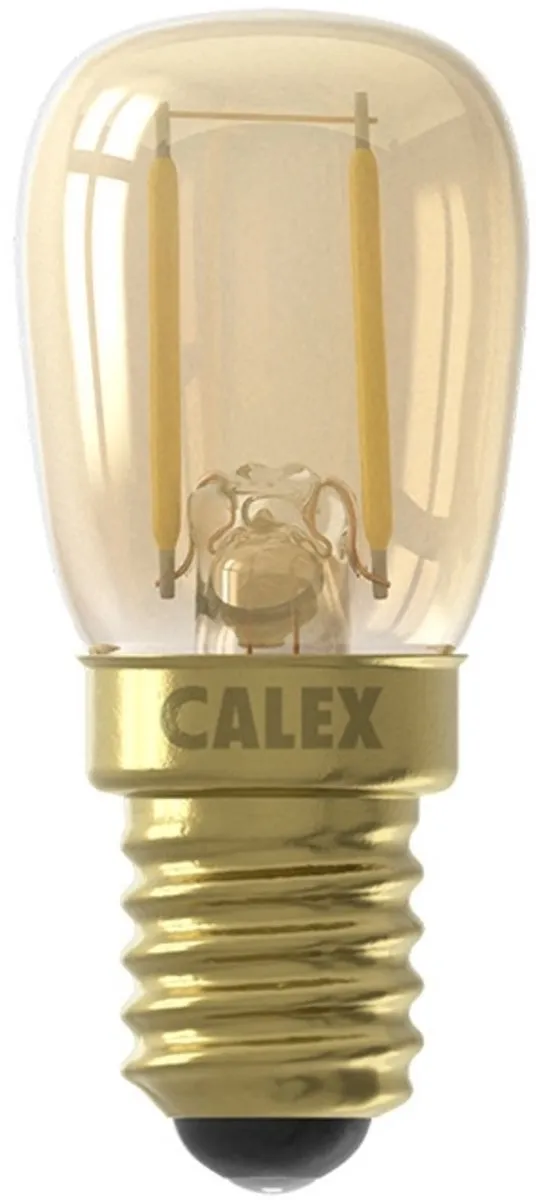 Calex E14 Schakelbordlamp 2,7W Goud - 2100K - afbeelding 3 van 3