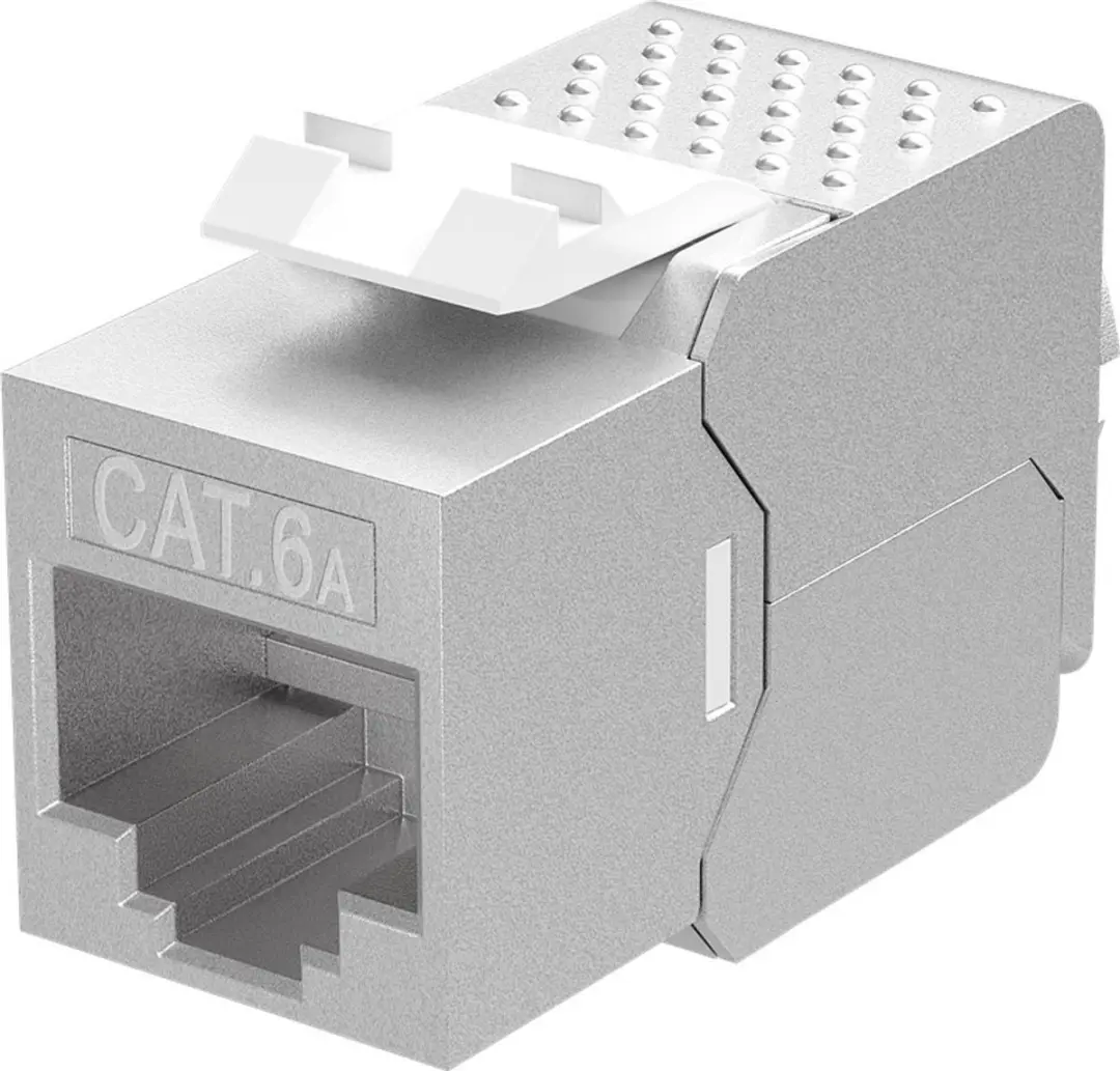 Goobay Keystone Module RJ45 CAT 6A STP Slim-Line