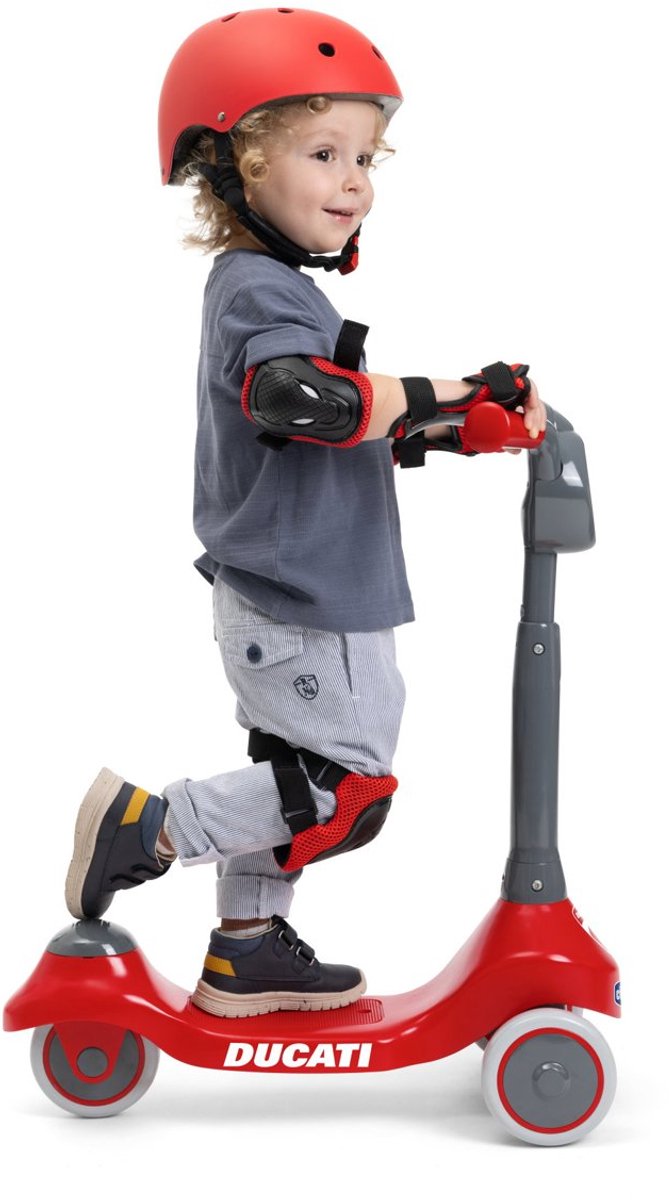 Chicco my first scooter ducati step rood