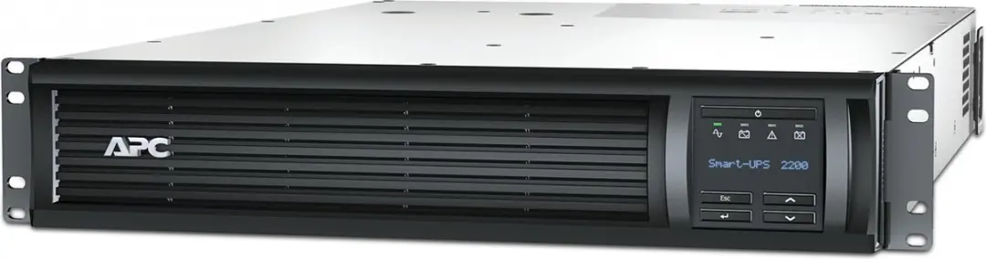APC Smart-UPS SMT2200RMI2UNC UPS - 1980W 2200VA - 9 Stopcontacten - Zwart - afbeelding 6 van 6