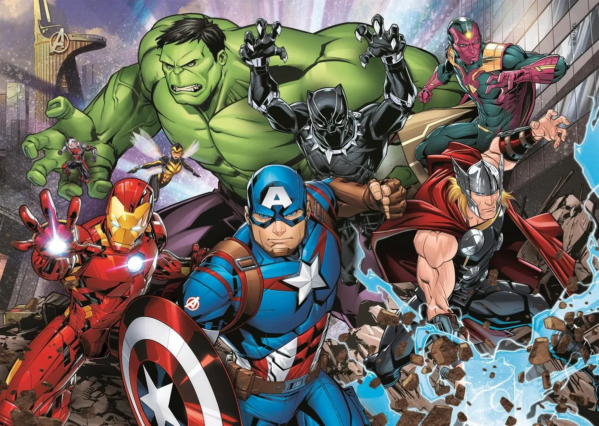 Clementoni Marvel Avengers Puzzel 120 Stuks - Multicolor