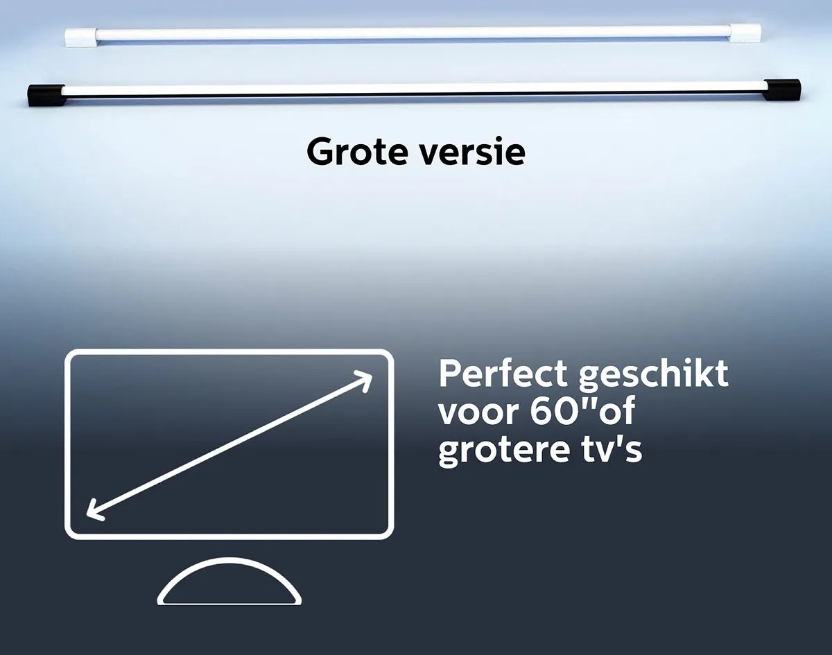 Philips Hue Play Gradient Light Tube 125cm - RGBW - Wit