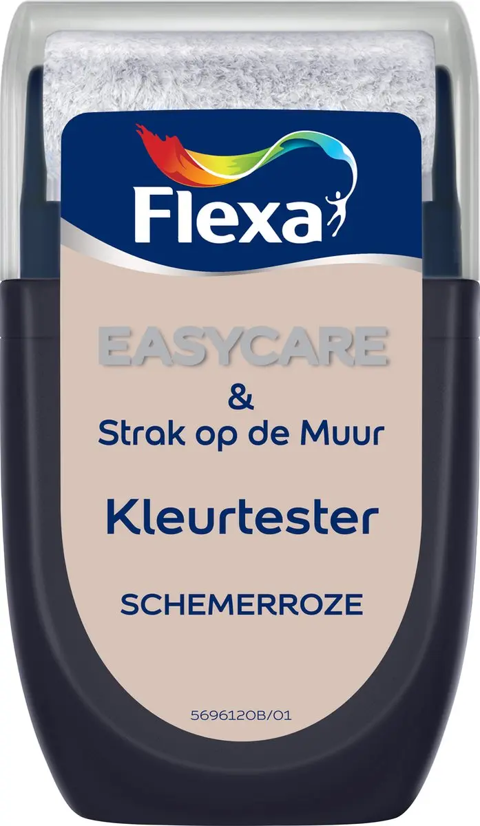Flexa Kleurtester Muurverf Schemerroze 30ml