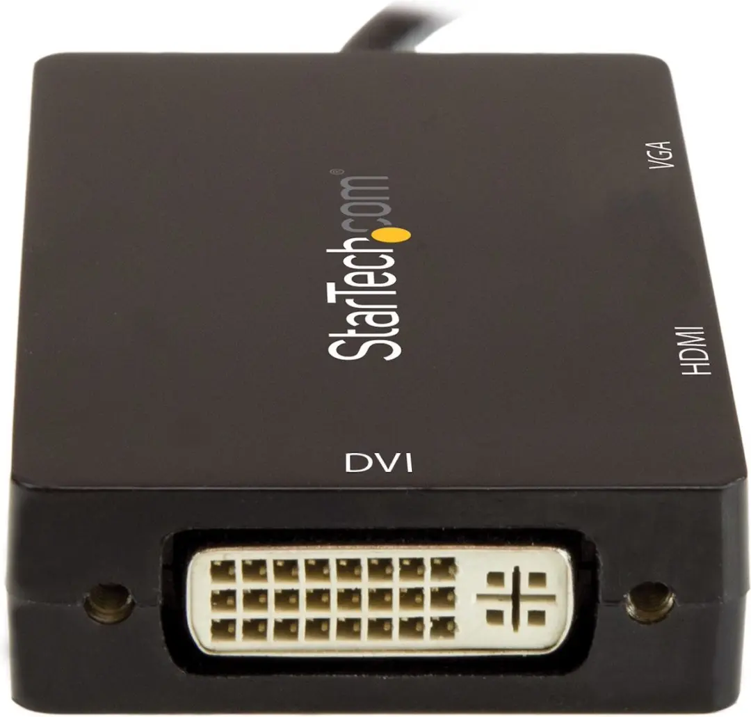 Startech CDPVGDVHDBP USB-C Adapter - 4K 30Hz - HDMI/DVI/VGA - Zwart