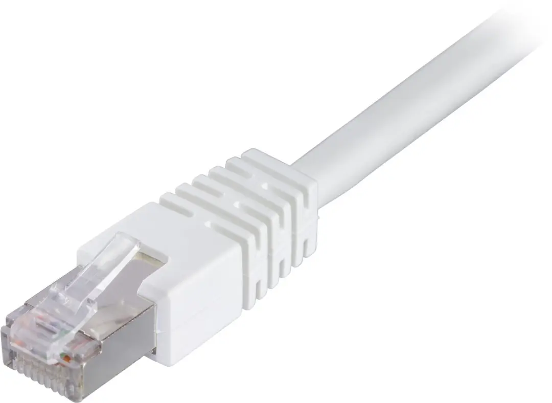 Deltaco STP-620V Cat6 Netwerkkabel 20m Wit