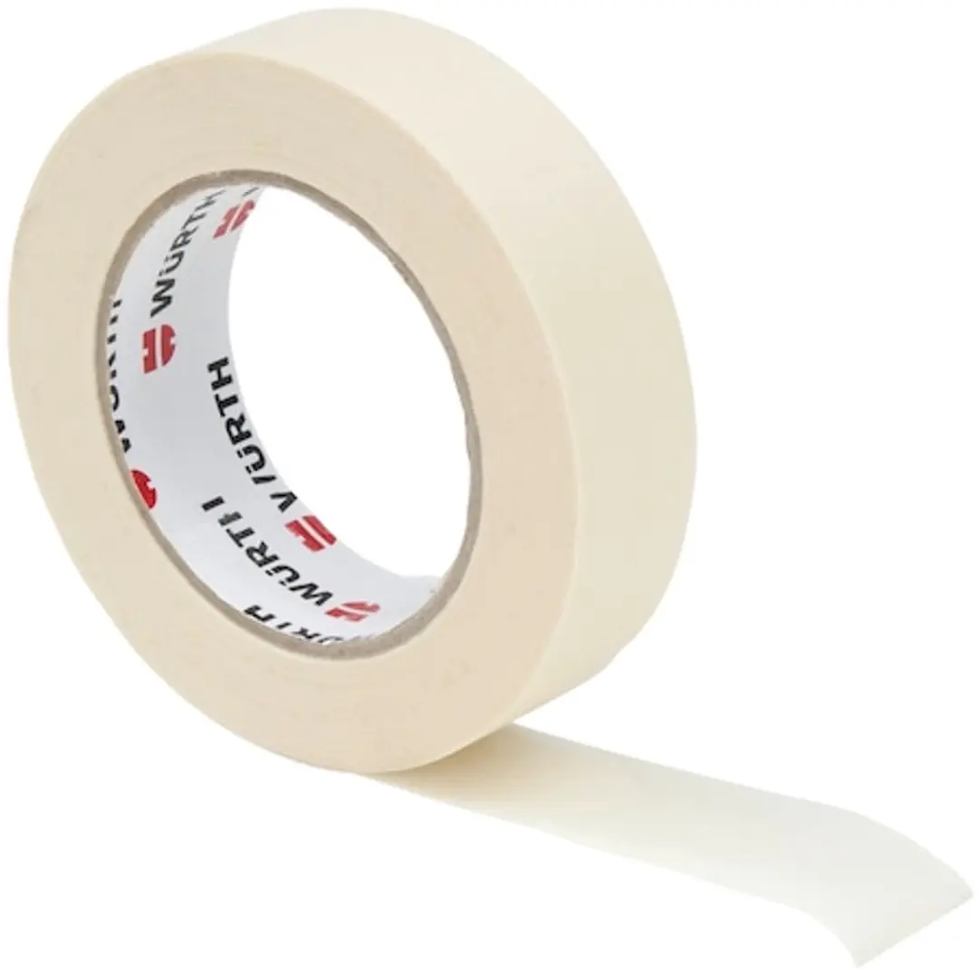 Würth Crêpe Schilderstape Wit - 1 Stuk