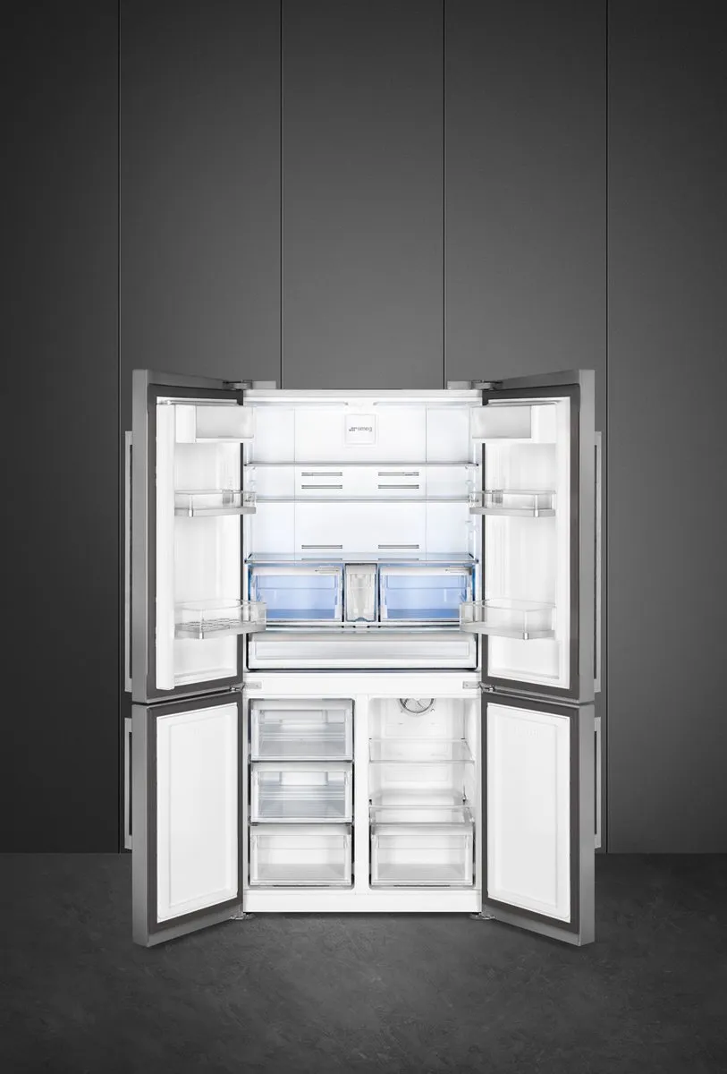 Smeg FQ60XDAIE Vrijstaande Koelkast No Frost - 572L - RVS