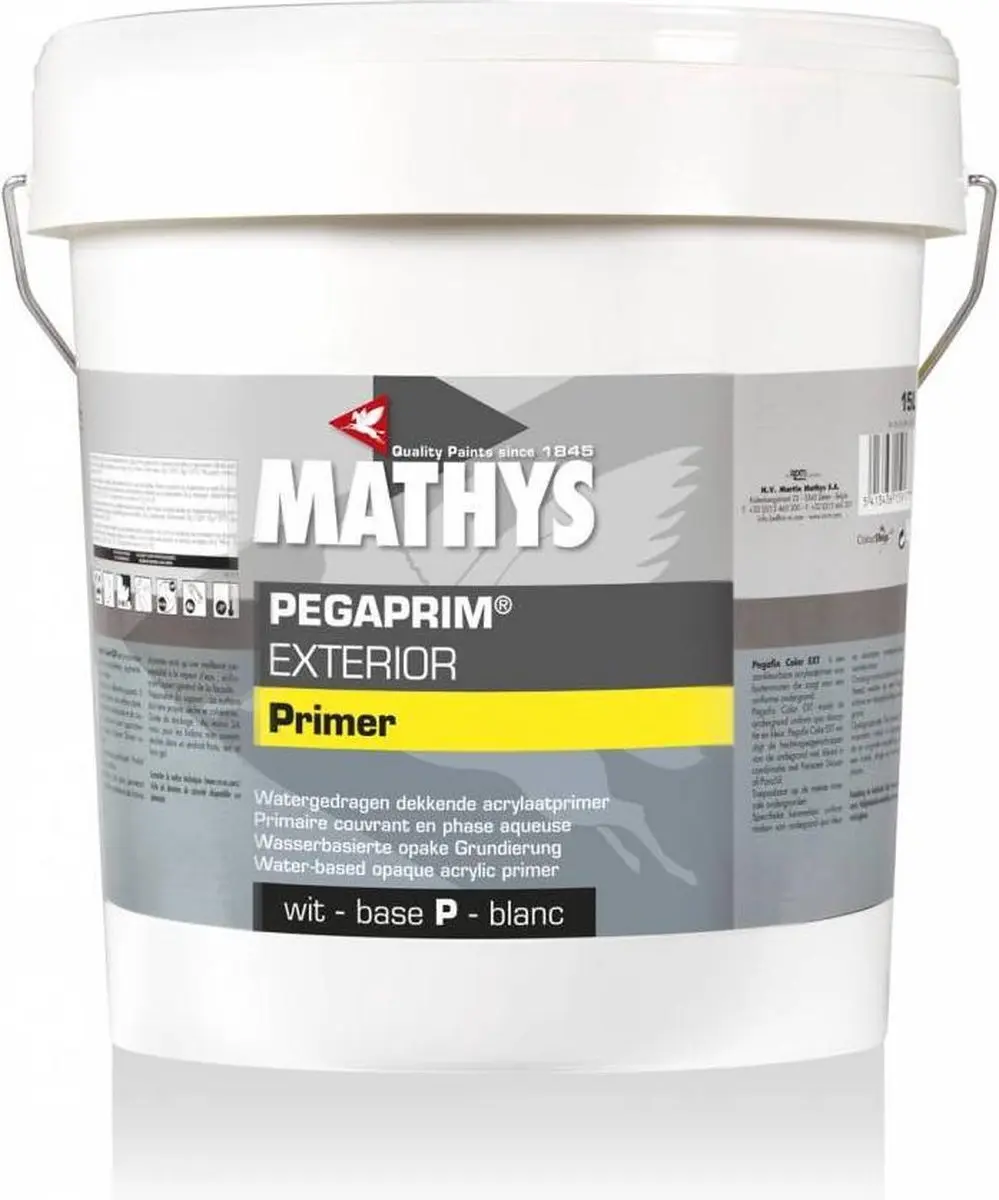 Mathys Pegaprim Exterior Transparant 5L