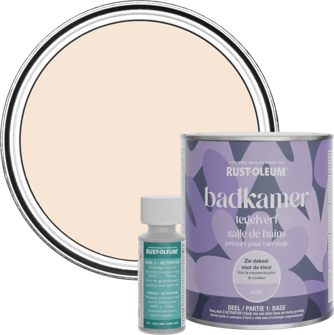 Rust-Oleum Melrose Badkamer Tegelverf Matt 750ml