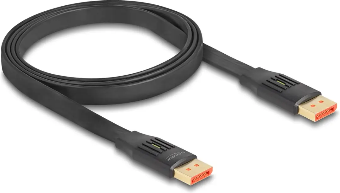 Delock DisplayPort Flat Ribbon Kabel 8K 60Hz 1m